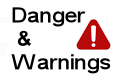 Flinders Danger and Warnings